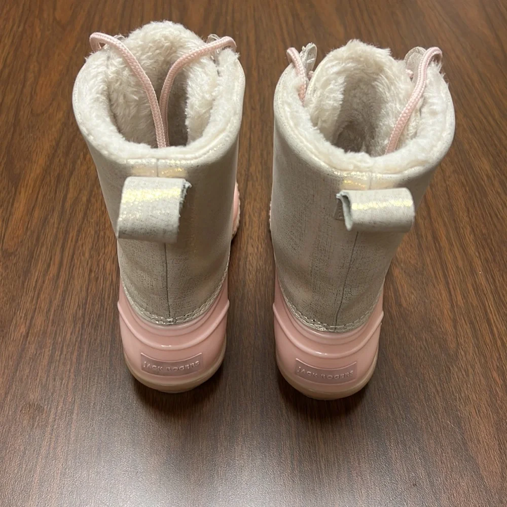 Pink Jack Rogers‎ boots, size 7